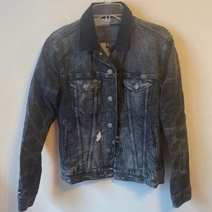 Heavy weight American eagle button up jacket